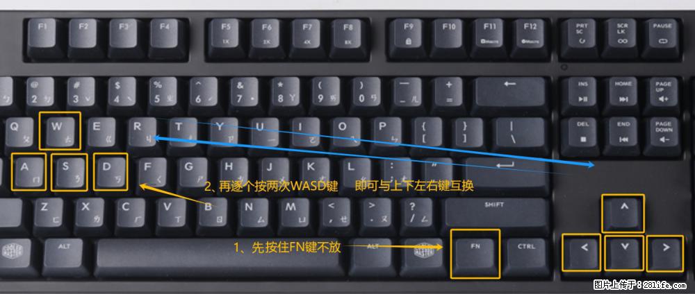 键盘，怎样把wasd键与上下左右方向键互换？ - 生活百科 - 锦州生活社区 - 锦州28生活网 jinzhong.28life.net